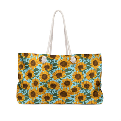 Bitcoin Sunflowers Weekender Bag