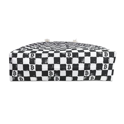 Chessboard Bitcoin Weekender Bag