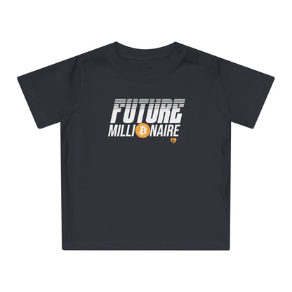 Future Millionaire Organic Cotton Baby T-Shirt