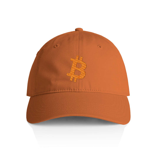 Orange on Orange Classic Bitcoin Dad Hat