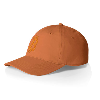 Orange on Orange Classic Bitcoin Dad Hat