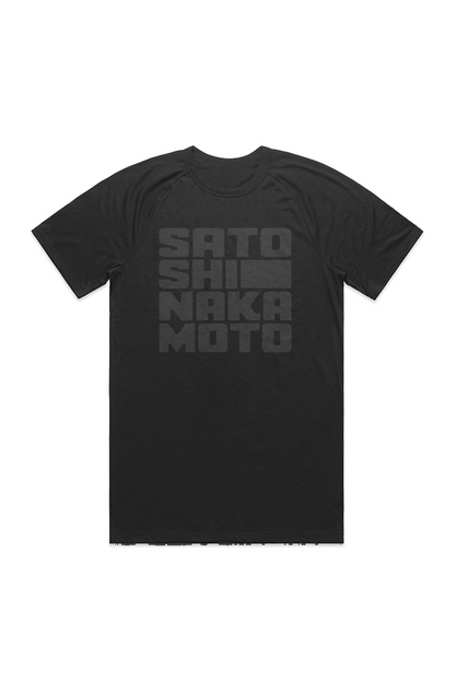 Satoshi Nakamoto Cubed Sports T-Shirt