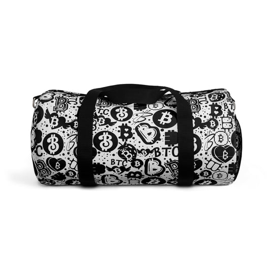 Read All About It Bitcoin Duffel Bag