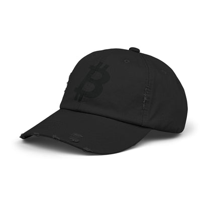 Bitcoin Stealth Logo Printed Hat