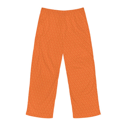 Bitcoin Orange Hex Men's Pyjama Pants