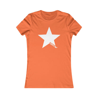 Big Bitcoin Star Slim Fit T-Shirt
