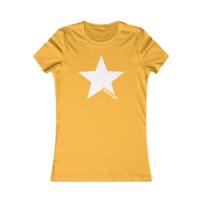 Big Bitcoin Star Slim Fit T-Shirt