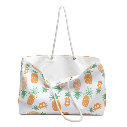 Bitcoin Pineapples Weekender Bag