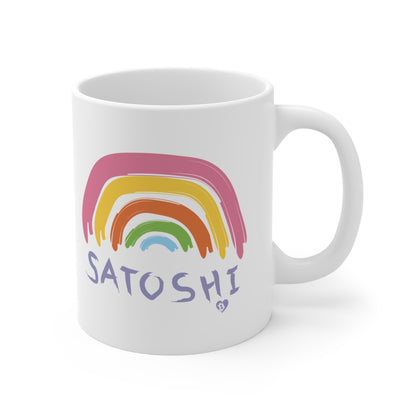 Satoshi Rainbow Mug 11oz