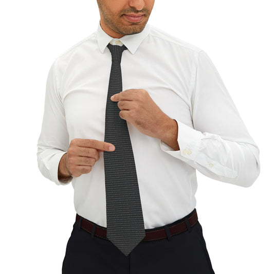 Black Satoshi Nakamoto Necktie