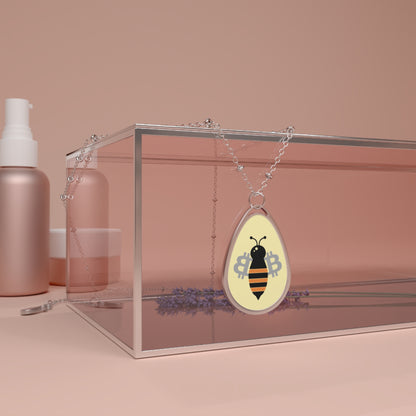 Bee Humble Bitcoin Necklace