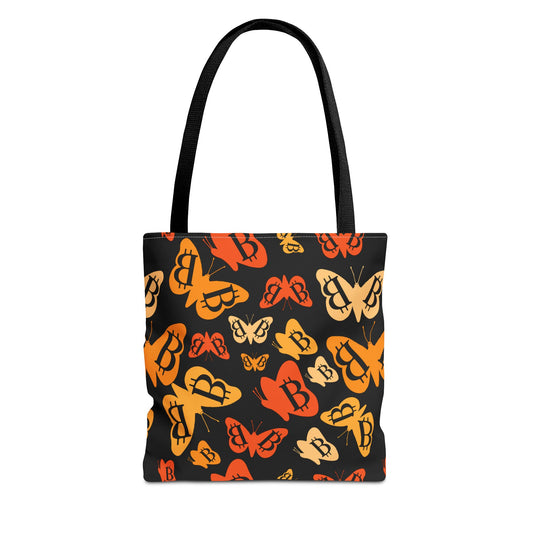 Bitcoin Butterflies Tote Bag