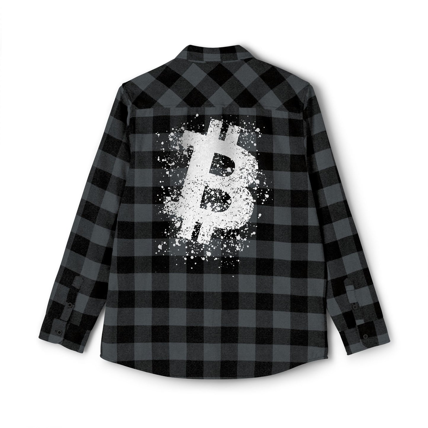 Paint-Me-Bitcoin Unisex Flannel Shirt