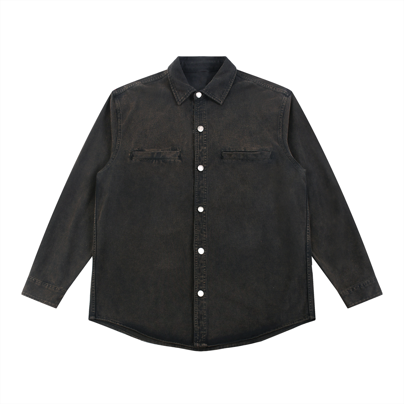 Don't Trust. Verify. Denim Vintage Washed Heavyweight Jacket