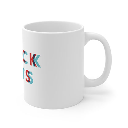 3D Glasses Stack Sats Mug 11oz