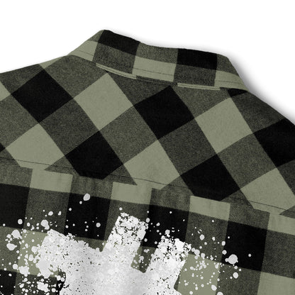 Paint-Me-Bitcoin Unisex Flannel Shirt