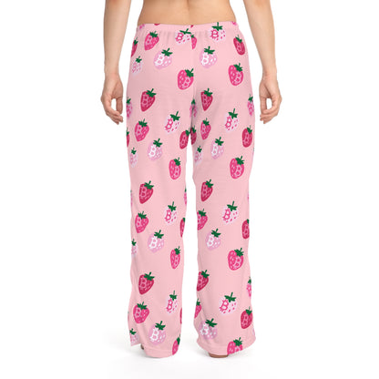 StrawBerry Bitcoin Women's Pyjama Pants