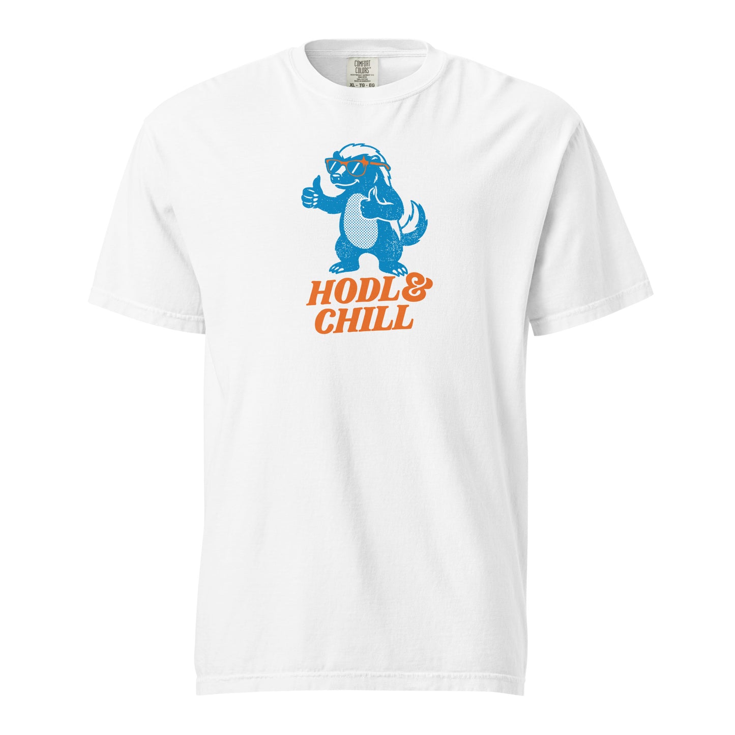 HODL & Chill Honey Badger Bitcoin T-Shirt