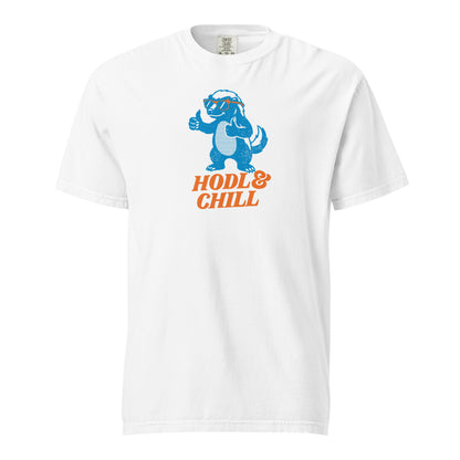 HODL & Chill Honey Badger Bitcoin T-Shirt