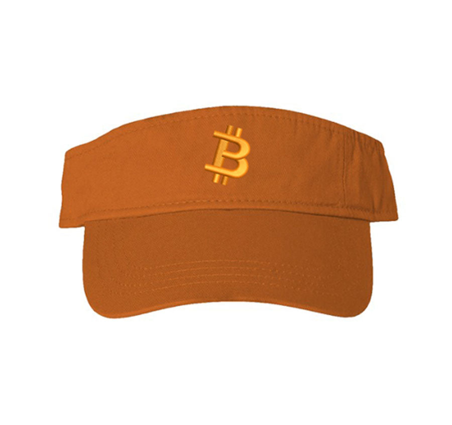 Orange on Orange Bitcoin Classic Visor