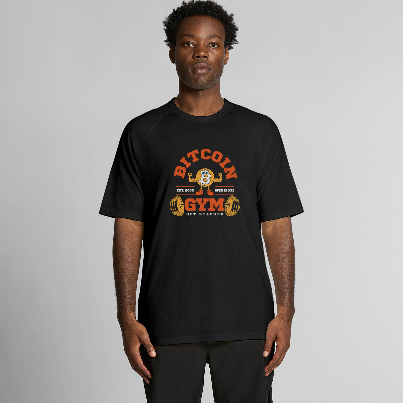 Bitcoin Gym Sports T-Shirt