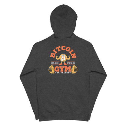 Bitcoin Gym Zip Up Hoodie