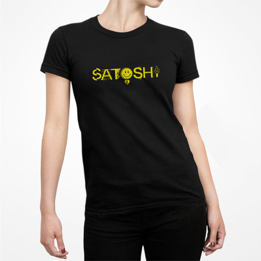 Satoshi Smile Slim Fit T-Shirt