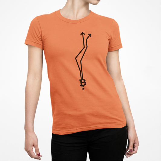 Bitcoin Directions Slim Fit T-Shirt