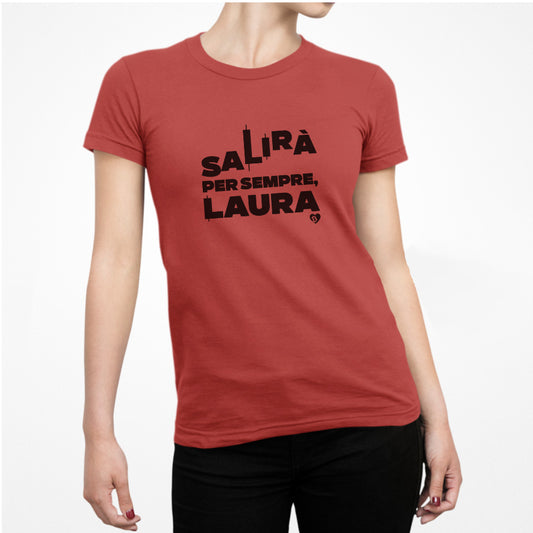 'Salirà per sempre, Laura' Bitcoin Worldwide Slim Fit T-Shirt