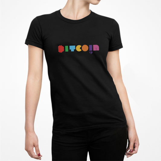 Pac-Sats Bitcoin Slim Fit T-Shirt