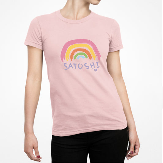 Satoshi Rainbow Slim Fit T-Shirt