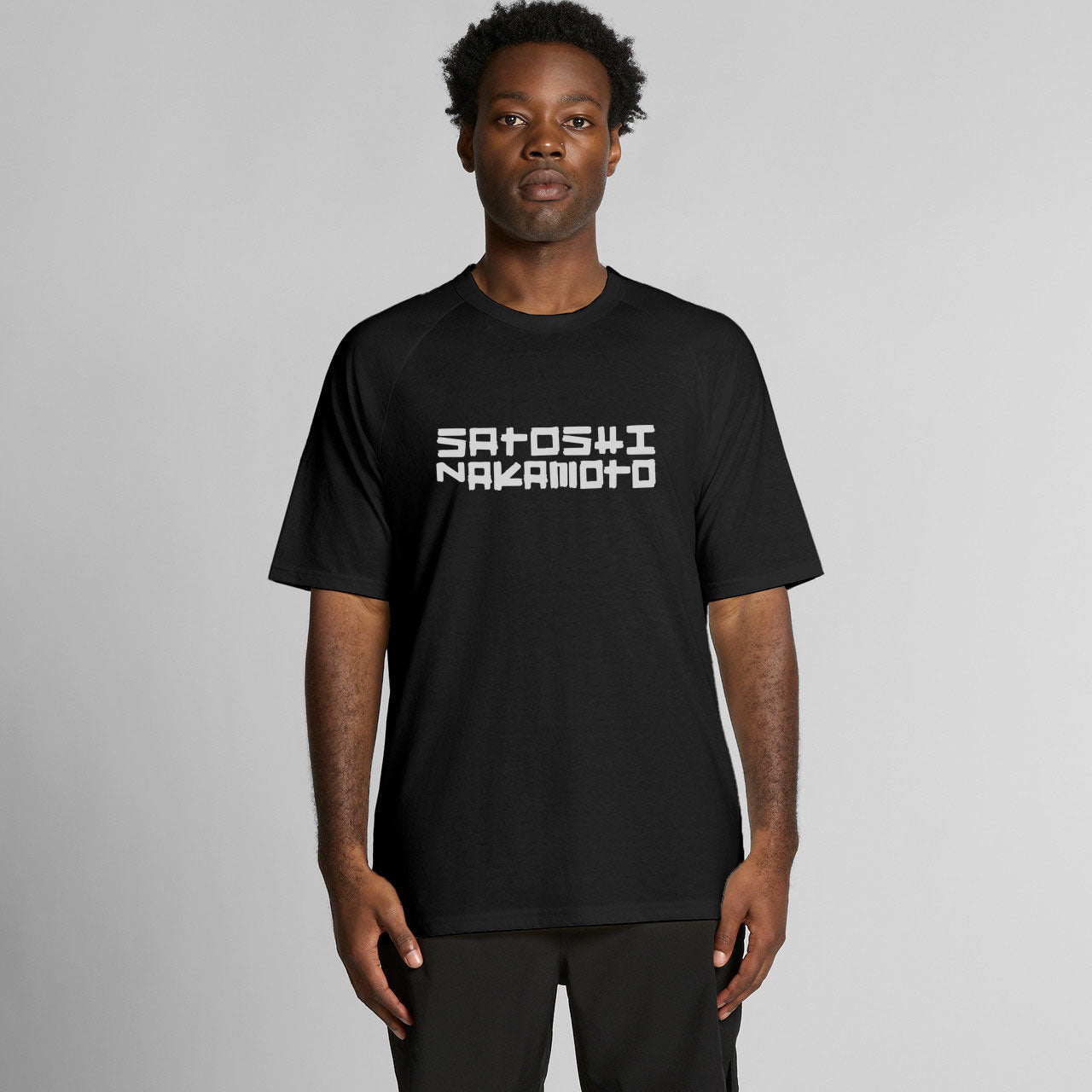 Satoshi Nakamoto on the Street Sports T-Shirt
