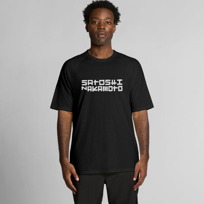 Satoshi Nakamoto on the Street Sports T-Shirt