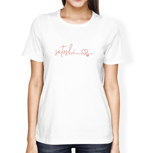 satoshi love letters t-shirt