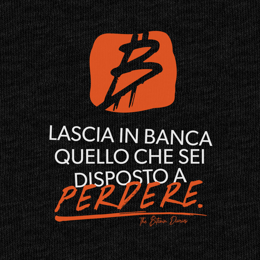 italian bitcoin t-shirt